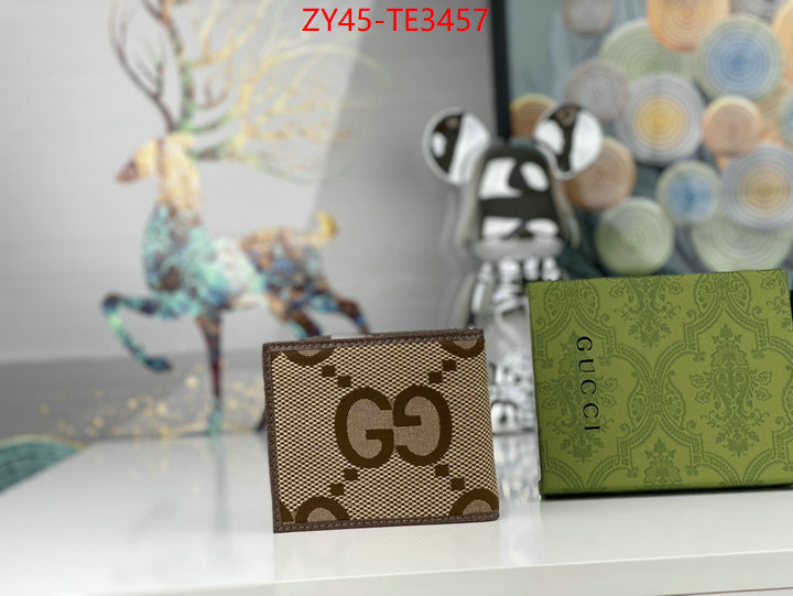 Gucci Bags(4A)-Wallet-,cheap high quality replica ,ID: TE3457,$: 45USD