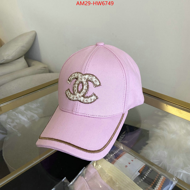 Cap (Hat)-Chanel,best aaaaa , ID: HW6749,$: 29USD