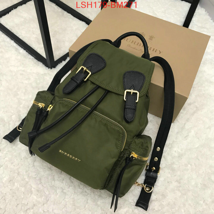 Burberry Bags(TOP)-Backpack-,buy top high quality replica ,ID: BM271,$:179USD