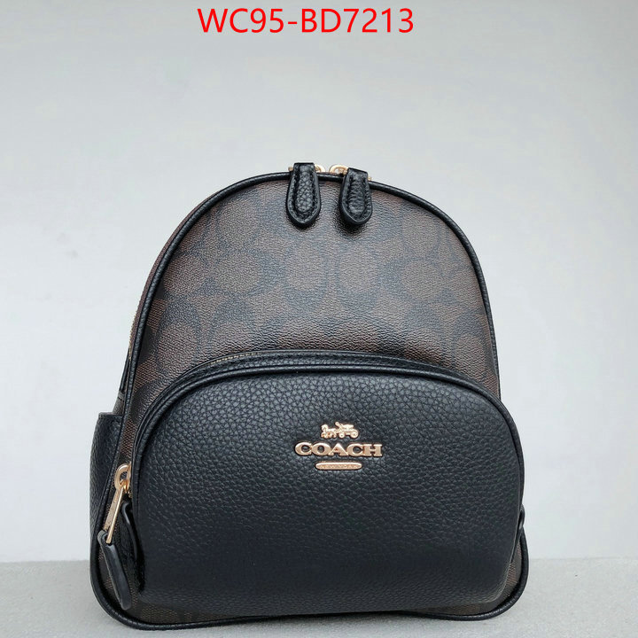 Coach Bags(4A)-Backpack-,top designer replica ,ID: BD7213,$: 95USD