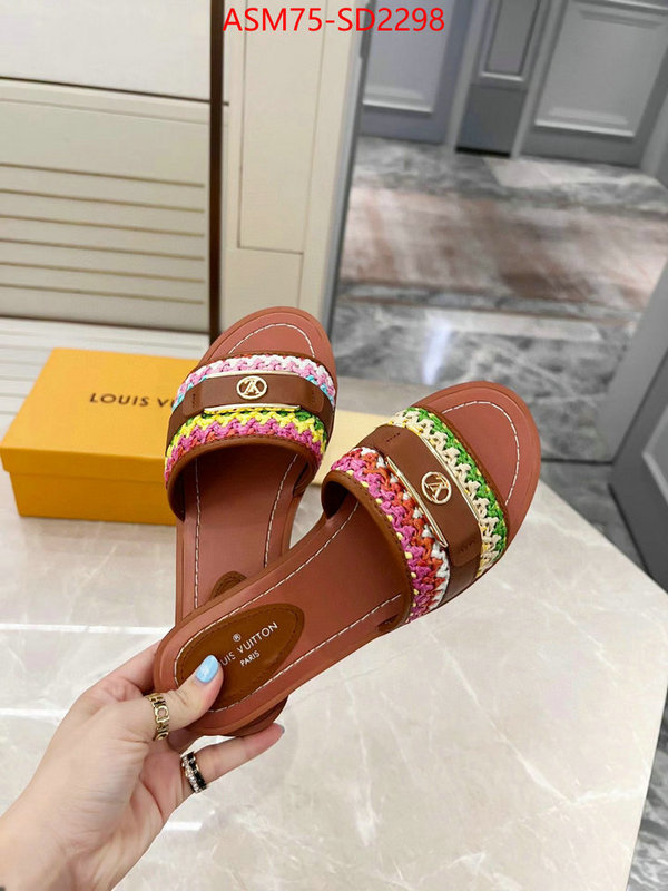 Women Shoes-LV,best capucines replica , ID: SD2298,$: 75USD