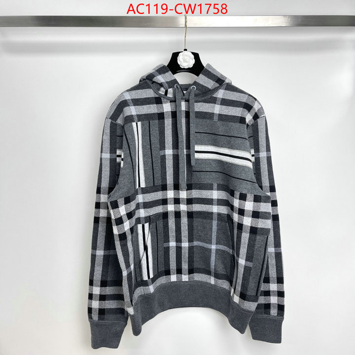 Clothing-Burberry,highest product quality , ID: CW1758,$: 119USD