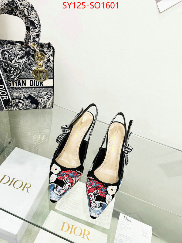 Women Shoes-Dior,website to buy replica , ID: SO1601,$: 125USD