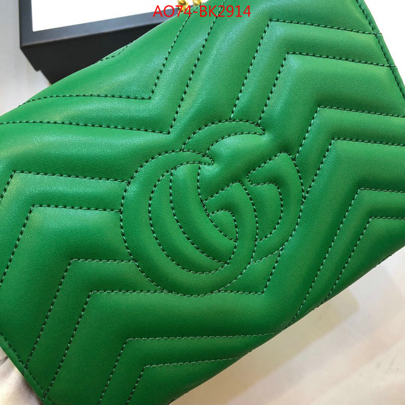 Gucci Bags(4A)-Wallet-,ID: BK2914,$:74USD