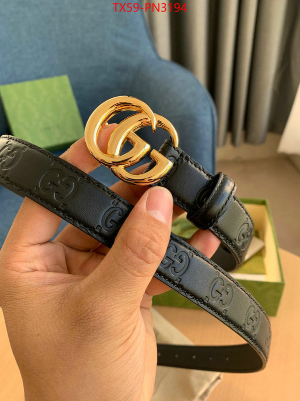 Belts-Gucci,replica every designer , ID: PN3194,$: 59USD