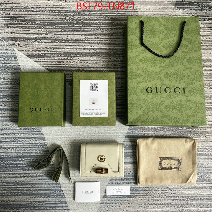 Gucci Bags(TOP)-Wallet-,ID: TN871,$: 79USD