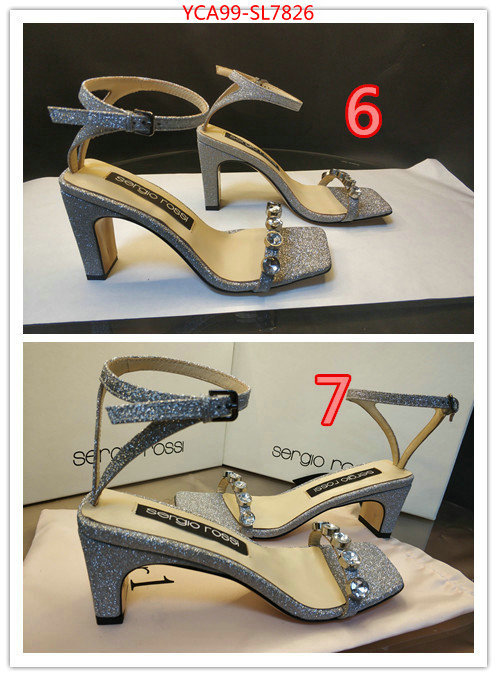 Women Shoes-Sergio Rossi,2023 aaaaa replica customize ,wholesale replica , ID: SL7826,$: 99USD