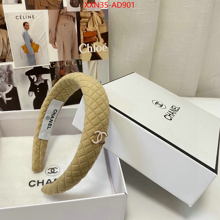 Hair band-Chanel,top perfect fake , ID: AD901,$: 35USD