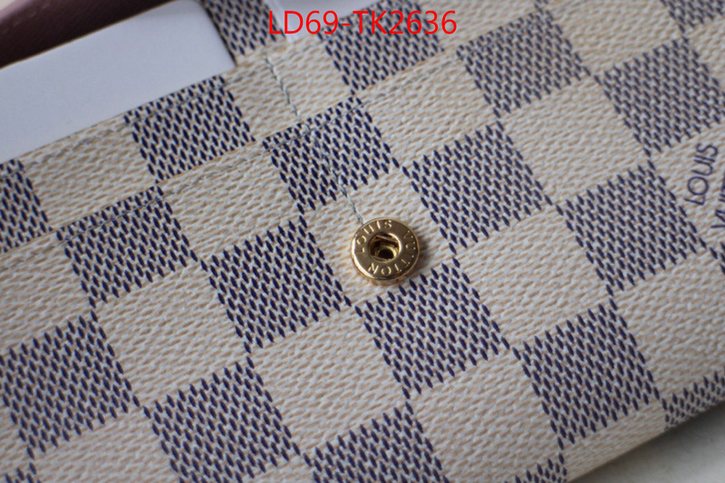 LV Bags(TOP)-Wallet,ID: TK2636,$:69USD