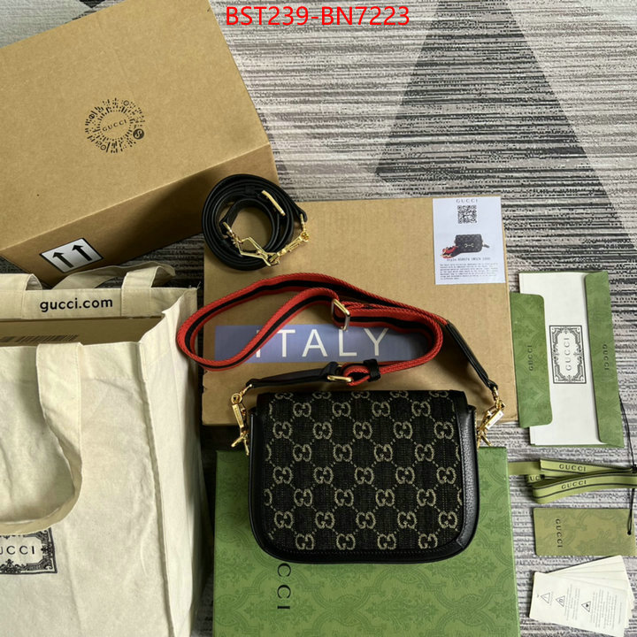 Gucci Bags(TOP)-Horsebit-,is it ok to buy replica ,ID: BN7223,$: 239USD