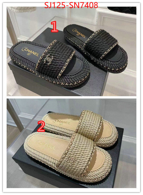 Women Shoes-Chanel,aaaaa+ quality replica , ID: SN7408,$: 125USD