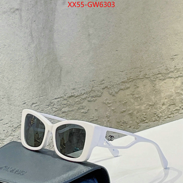 Glasses-Chanel,fake aaaaa , ID: GW6303,$: 55USD