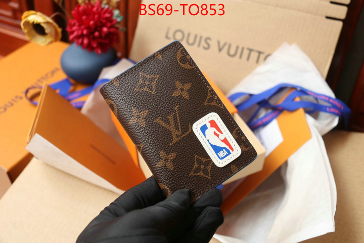 LV Bags(TOP)-Wallet,ID: TO853,$: 69USD