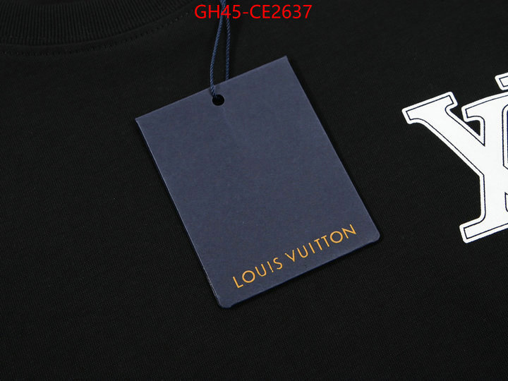 Clothing-LV,replica 1:1 high quality , ID: CE2637,$: 45USD