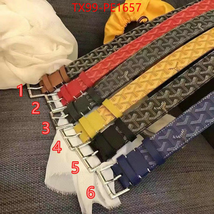 Belts-Goyard,the best affordable , ID: PE1657,$: 99USD