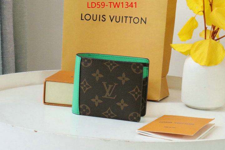 LV Bags(TOP)-Wallet,ID: TW1341,$: 59USD