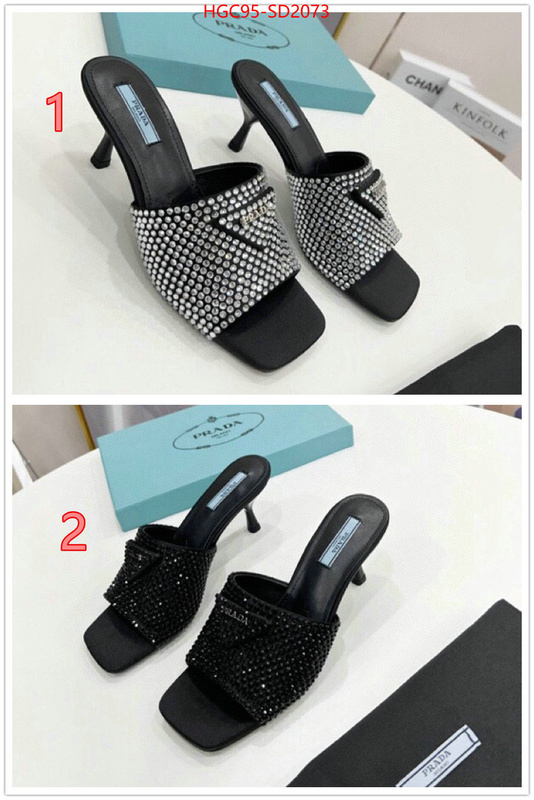 Women Shoes-Prada,wholesale replica shop , ID: SD2073,$: 95USD