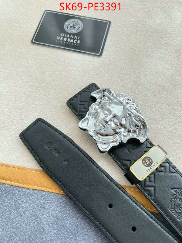 Belts-Versace,2023 aaaaa replica 1st copy , ID: PE3391,$: 69USD
