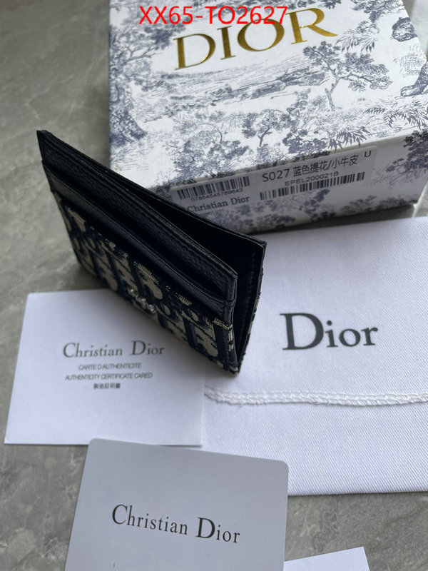 Dior Bags(TOP)-Wallet-,ID: TO2627,$: 65USD