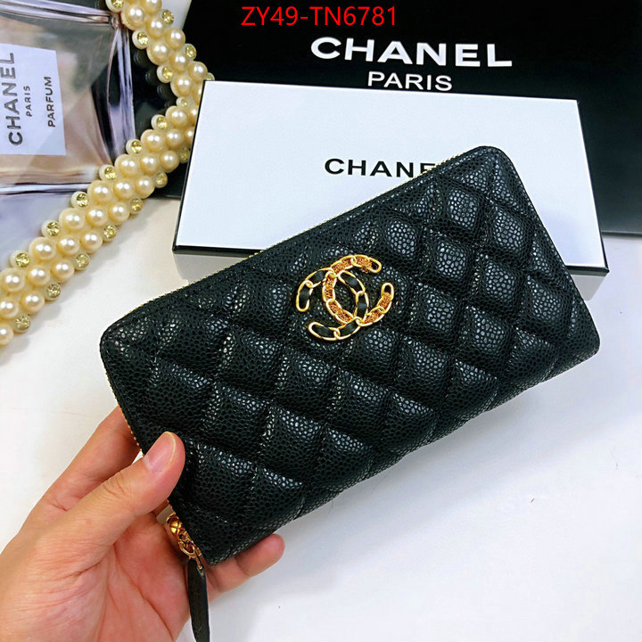 Chanel Bags(4A)-Wallet-,ID: TN6781,$: 49USD