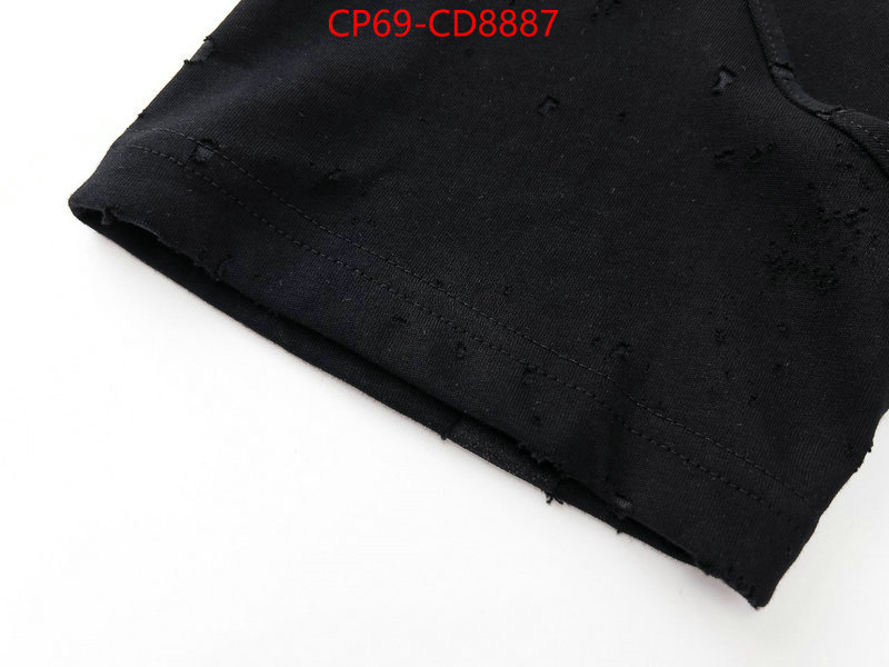 Clothing-Givenchy,2023 aaaaa replica customize ,ID: CD8887,$: 69USD