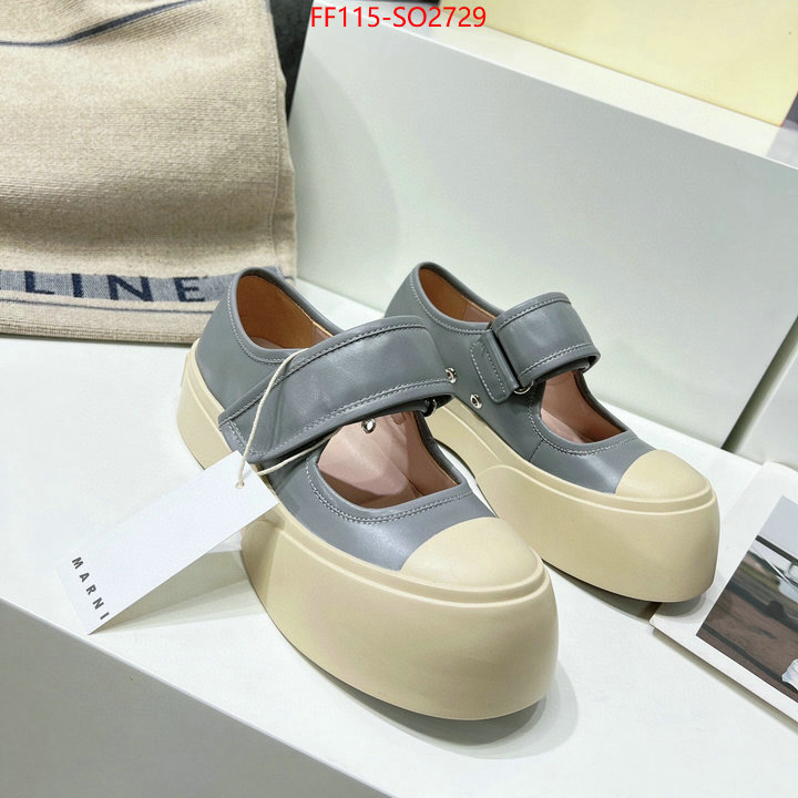 Women Shoes-Marni,top perfect fake , ID: SO2729,$: 115USD