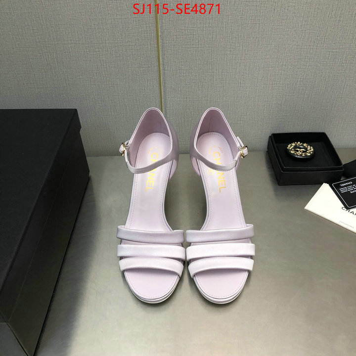 Women Shoes-Chanel,mirror copy luxury , ID: SE4871,$: 115USD