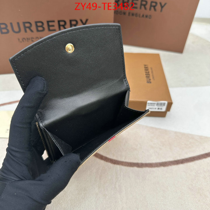 Burberry Bags(4A)-Wallet,high quality designer ,ID: TE3482,$: 49USD