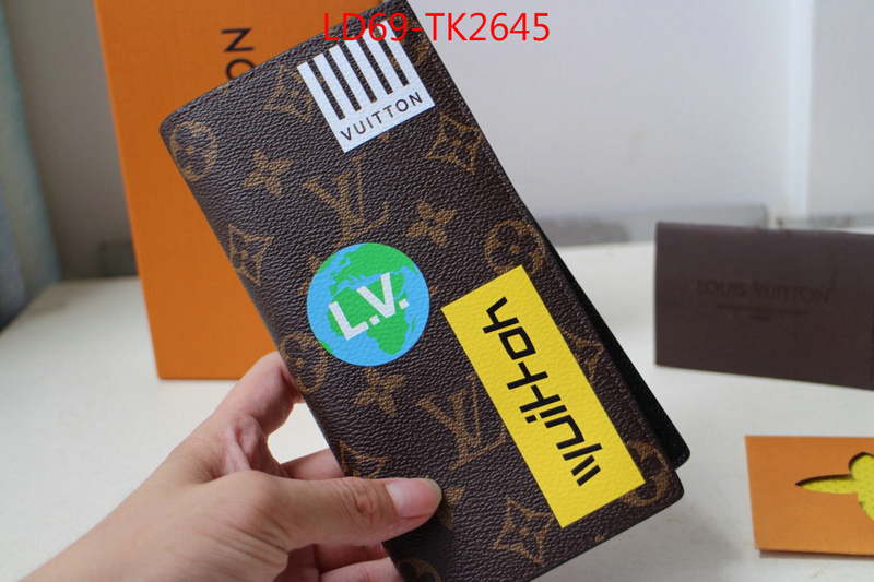 LV Bags(TOP)-Wallet,ID: TK2645,$:69USD