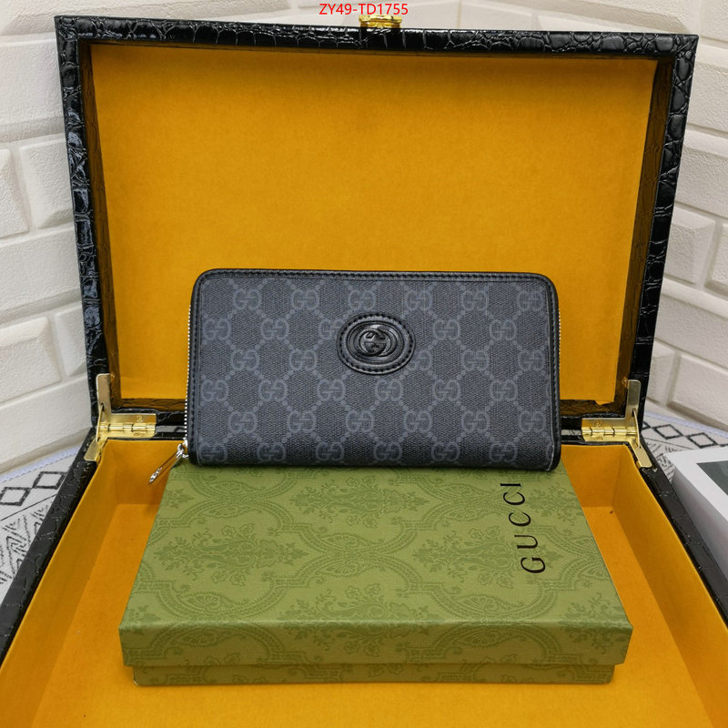 Gucci Bags(4A)-Wallet-,ID: TD1755,$: 49USD