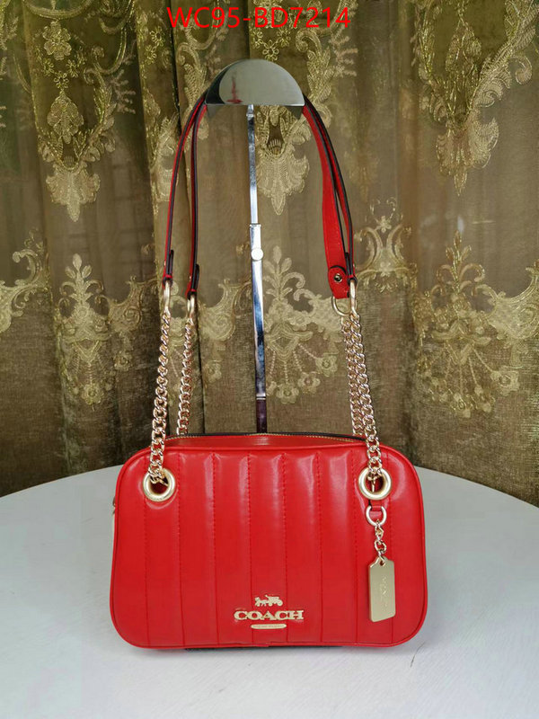 Coach Bags(4A)-Handbag-,buy luxury 2023 ,ID: BD7214,$: 95USD