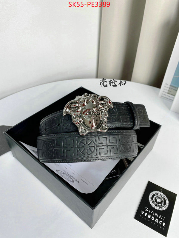 Belts-Versace,at cheap price , ID: PE3389,$: 55USD