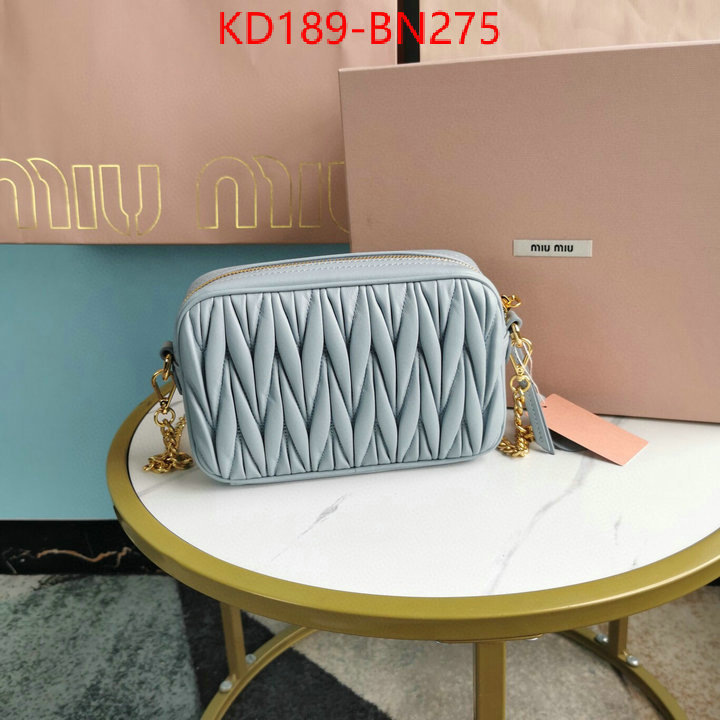 Miu Miu Bags(TOP)-Diagonal-,sale ,ID: BN275,$: 189USD