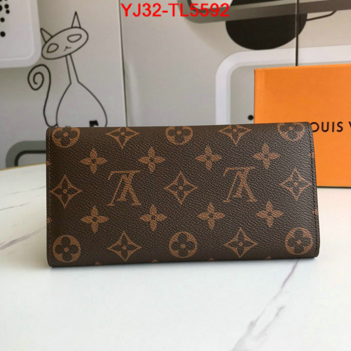 LV Bags(4A)-Wallet,ID: TL5592,$: 32USD