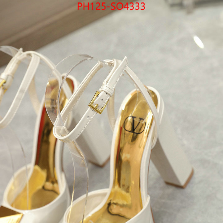 Women Shoes-Valentino,what's the best to buy replica , ID: SO4333,$: 125USD