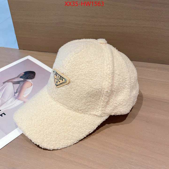 Cap (Hat)-Prada,designer fake , ID: HW1563,$: 35USD