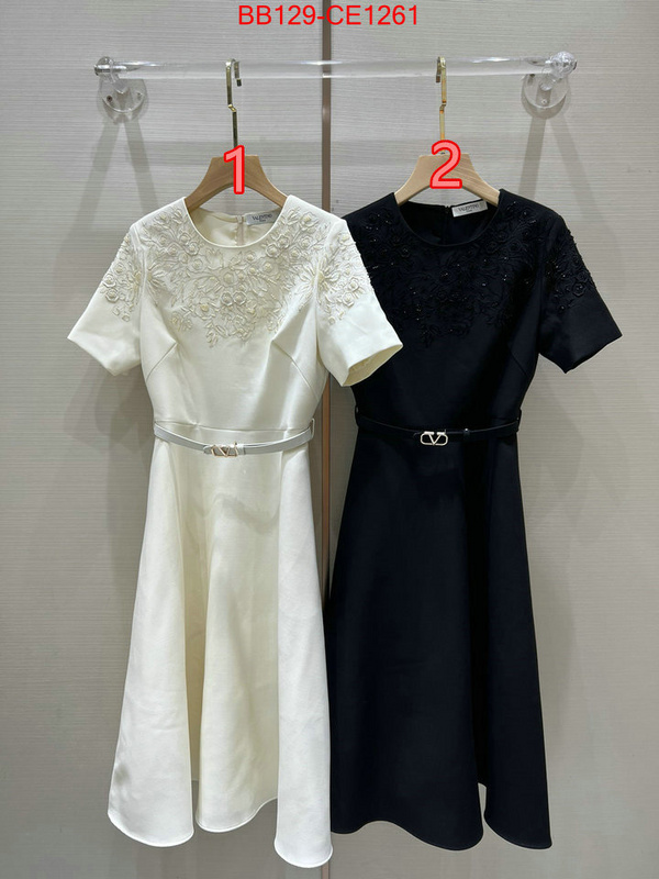 Clothing-Valentino,top fake designer , ID: CE1261,$: 129USD