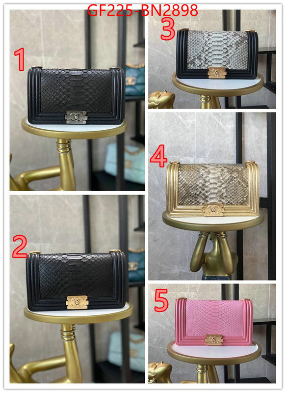 Chanel Bags(TOP)-Le Boy,ID: BN2898,$: 225USD