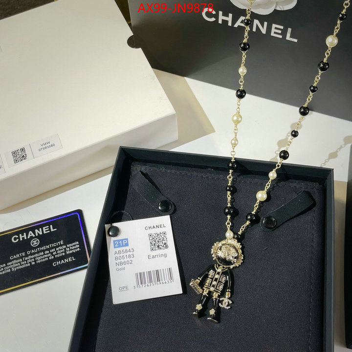 Jewelry-Chanel,luxury shop , ID: JN9878,$: 99USD