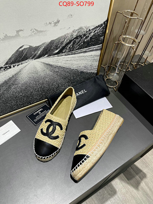 Women Shoes-Chanel,where to buy the best replica , ID: SO799,$: 89USD