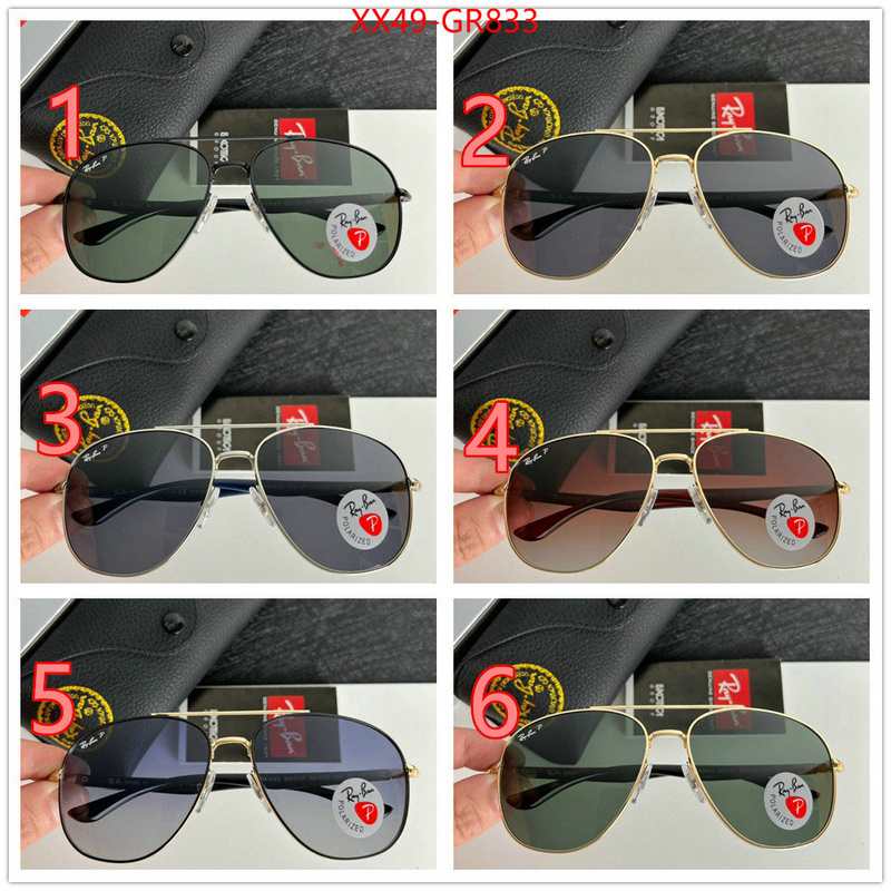 Glasses-RayBan,high quality happy copy , ID: GR833,$: 49USD