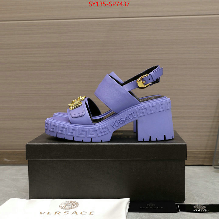 Women Shoes-Versace,fake designer , ID: SP7437,$: 135USD