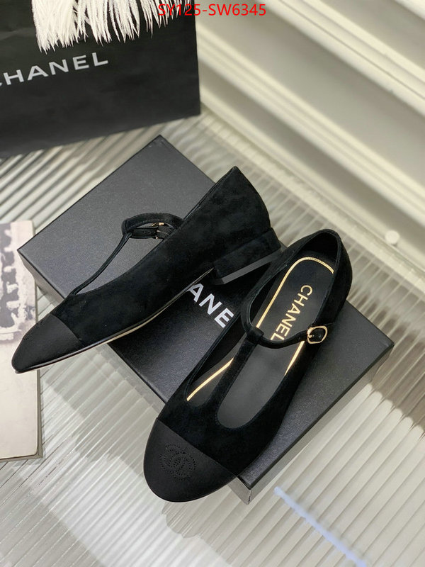 Women Shoes-Chanel,7 star quality designer replica , ID: SW6345,$: 125USD