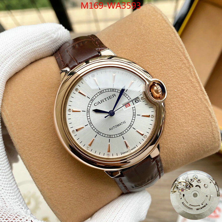 Watch(4A)-Cartier,wholesale replica shop , ID: WA3593,$: 169USD