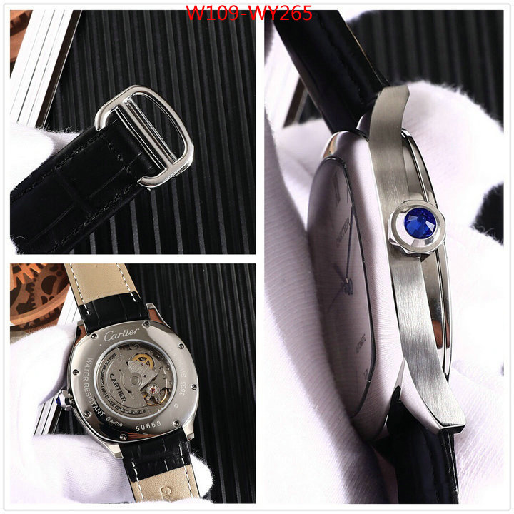 Watch(4A)-Cartier,perfect quality , ID: WY265,$:109USD