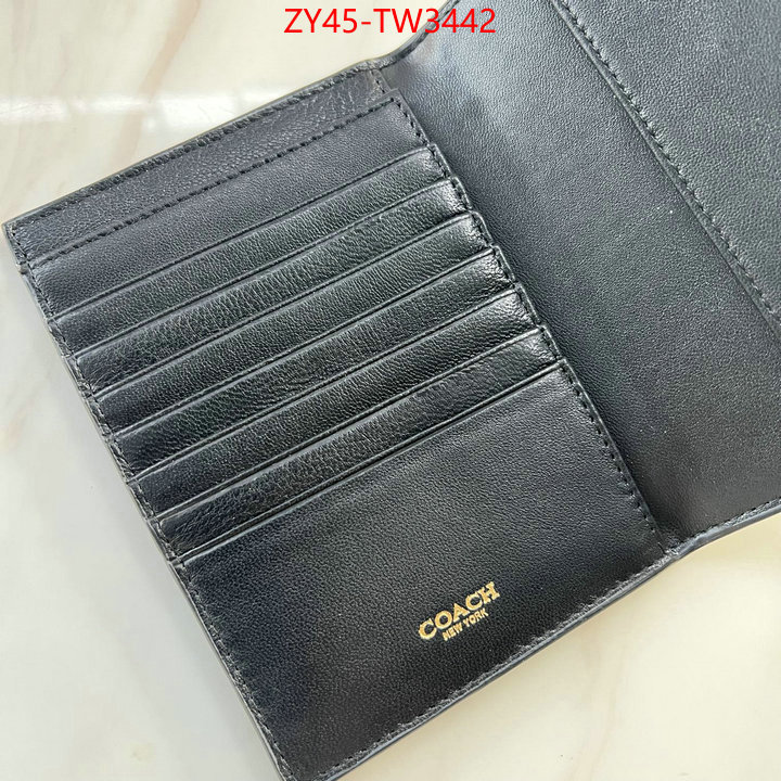 Coach Bags(4A)-Wallet,top ,ID: TW3442,$: 45USD