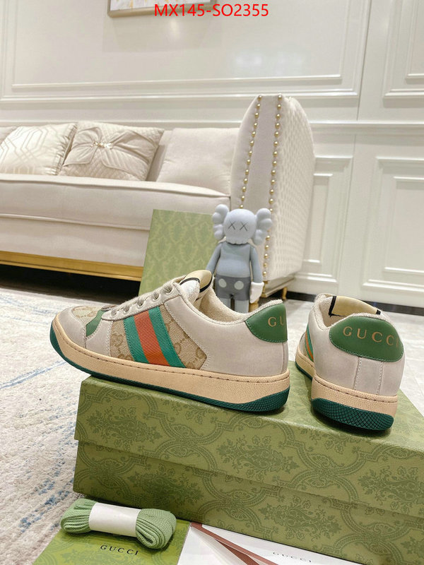 Men Shoes-Gucci,practical and versatile replica designer , ID: SO2355,$: 145USD