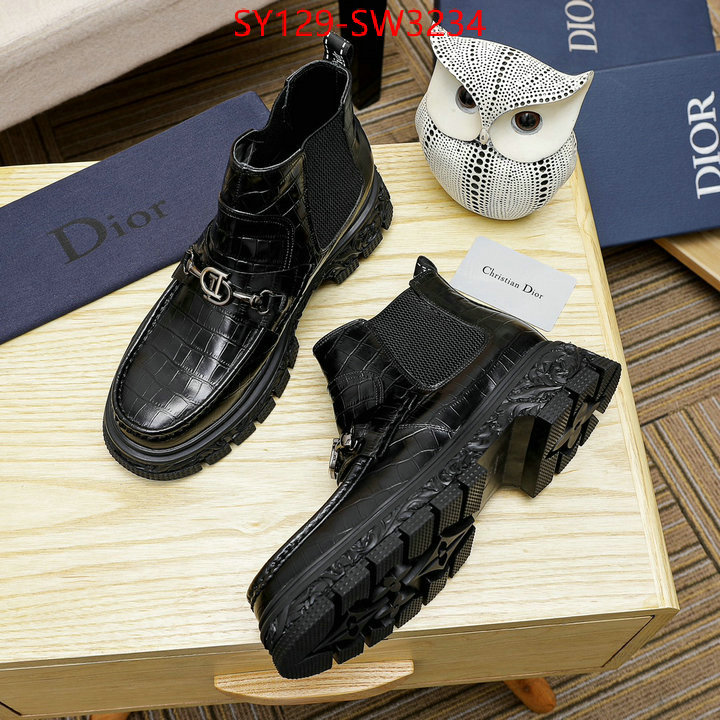 Men shoes-Dior,2023 aaaaa replica 1st copy , ID: SW3234,$: 129USD