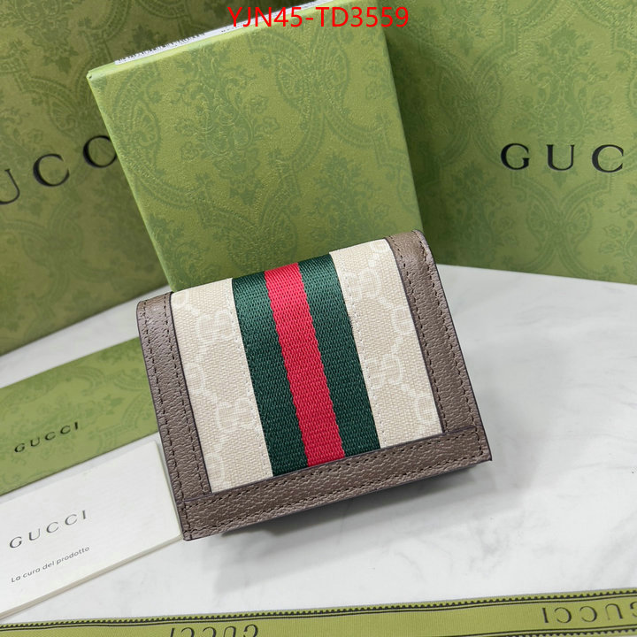 Gucci Bags(4A)-Wallet-,best replica ,ID: TD3559,$: 45USD