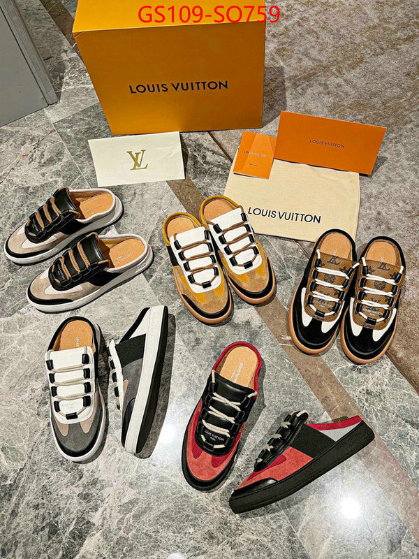 Women Shoes-LV,store , ID: SO759,$: 109USD